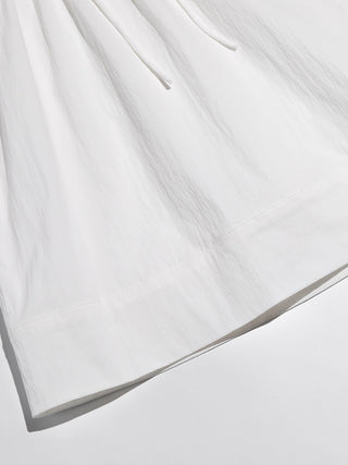 Blanc Corset Mini Dress
