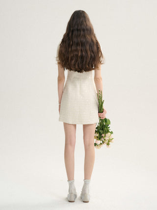 Blanche Tweed Mini Dress
