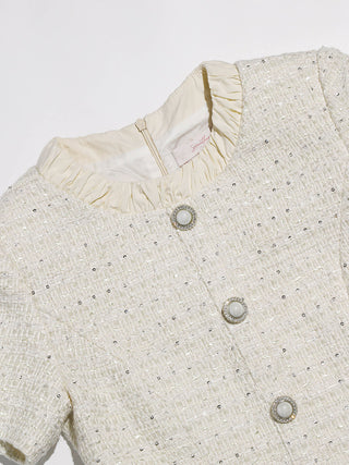 Blanche Tweed Mini Dress