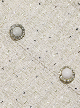 Blanche Tweed Mini Dress