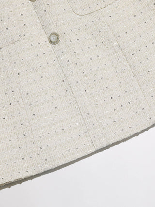 Blanche Tweed Mini Dress