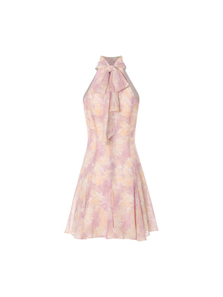 Blea Halterneck Mini Dress