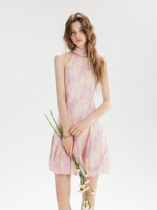 Blea Halterneck Mini Dress