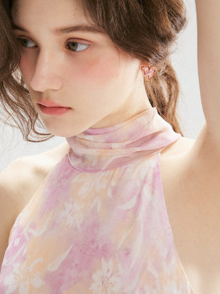 Blea Halterneck Mini Dress