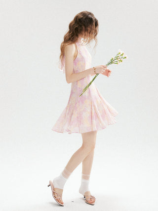 Blea Halterneck Mini Dress