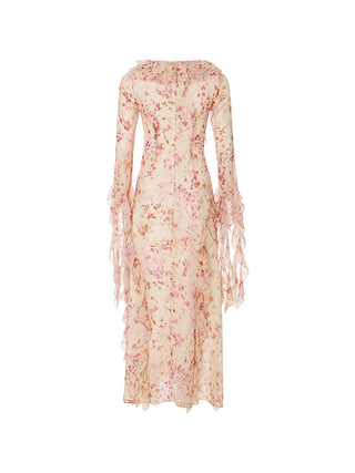 Bloom Ruffle Maxi Dress