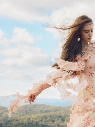 Bloom Ruffle Maxi Dress
