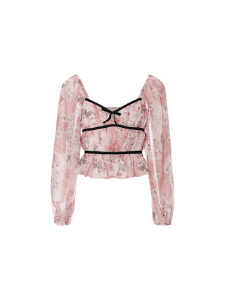Blossom Black Line Blouse