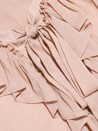 Blush Ruffle Mini Dress Set