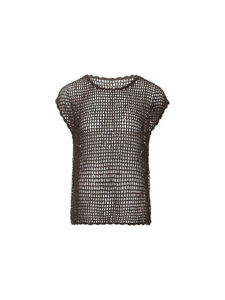 Bohemian Crochet Knit Top