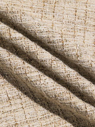 Braid Tweed Belted Jacket