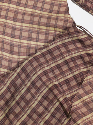Brena Check Maxi Dress