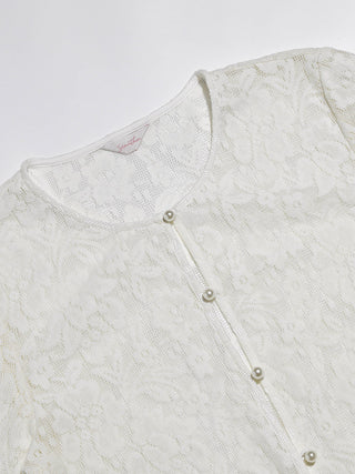 Broderie Garden Blouse Set