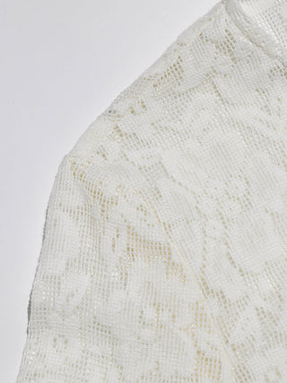 Broderie Garden Blouse Set