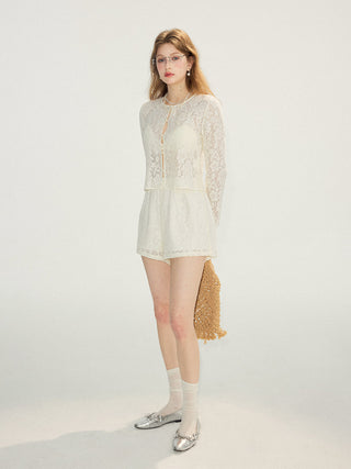 Broderie Garden Shorts