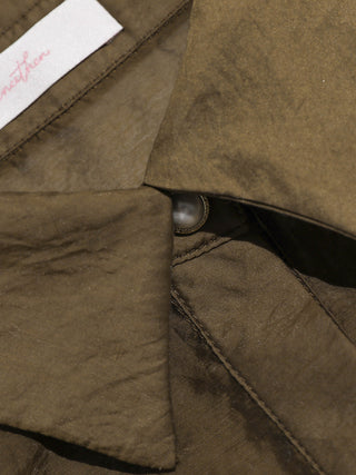 Bronze Pearl Button Blouse