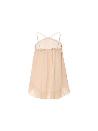 Bubble Sleeveless Blouse
