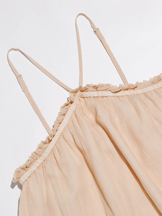 Bubble Sleeveless Blouse