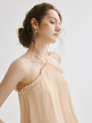 Bubble Sleeveless Blouse