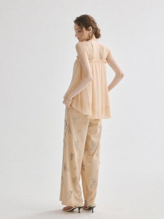 Bubble Sleeveless Blouse