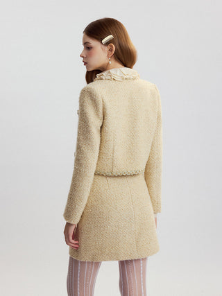 Butterblonde Tweed Skirt