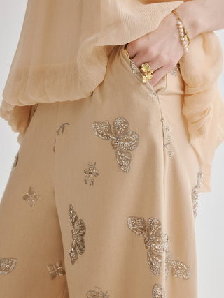 Butterfly Sequin Pants