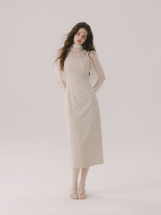 Cadeline Square Neck Maxi Dress