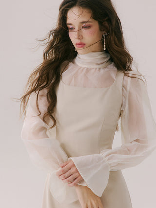 Cadeline Square Neck Maxi Dress