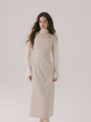 Cadeline Square Neck Maxi Dress