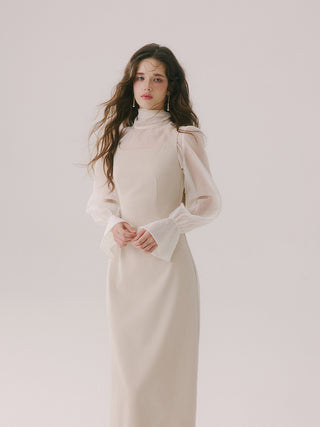 Cadeline Square Neck Maxi Dress