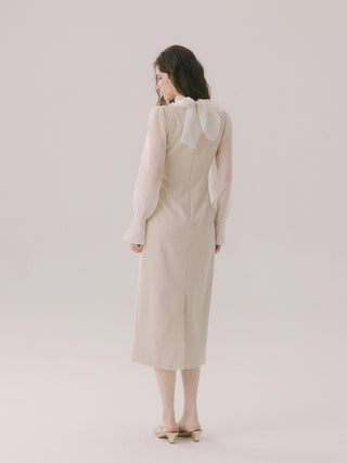 Cadeline Square Neck Maxi Dress