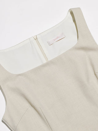 Cadeline Square Neck Maxi Dress