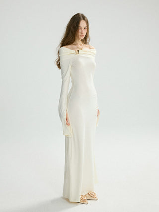 Calla Off-Shoulder Maxi Dress