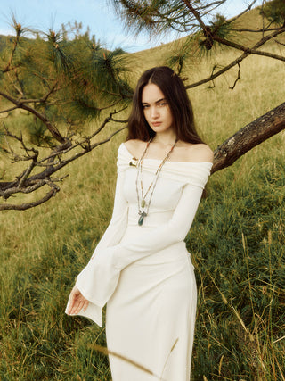 Calla Off-Shoulder Maxi Dress