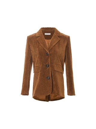 Caramel Herringbone Jacket