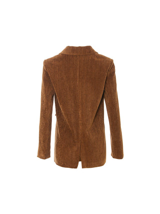 Caramel Herringbone Jacket