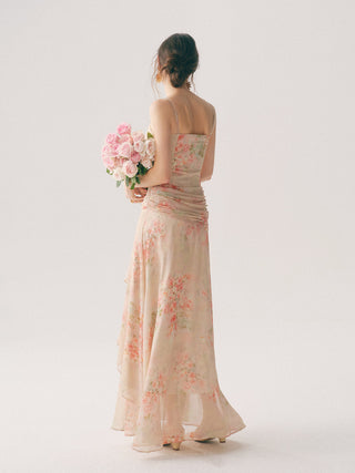 Cassia Drapped Maxi Dress