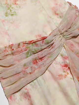 Cassia Drapped Maxi Dress