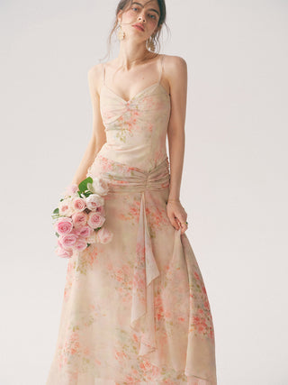 Cassia Drapped Maxi Dress