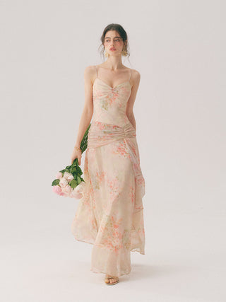 Cassia Drapped Maxi Dress