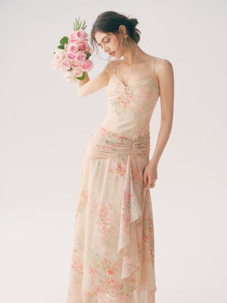 Cassia Drapped Maxi Dress