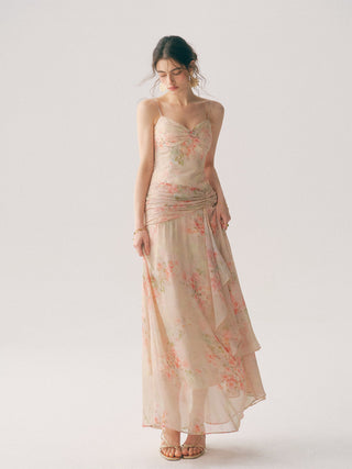 Cassia Drapped Maxi Dress