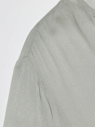 Celadon Ruffle Blouse Set