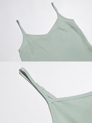 Celadon Ruffle Blouse Set