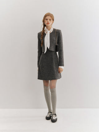 Cernelle Tweed Cropped Jacket
