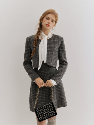 Cernelle Tweed Cropped Jacket