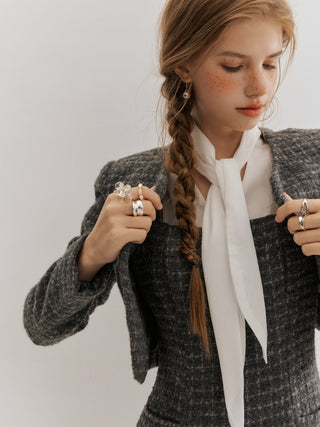 Cernelle Tweed Cropped Jacket