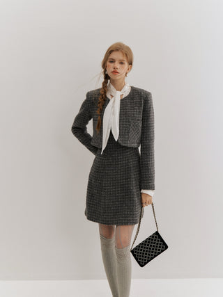 Cernelle Tweed Cropped Jacket