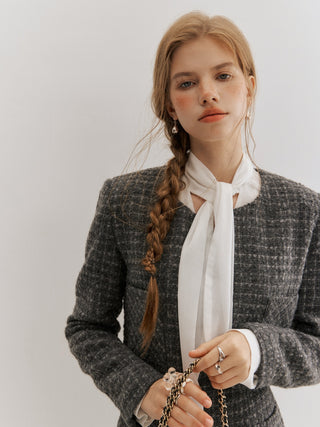 Cernelle Tweed Cropped Jacket