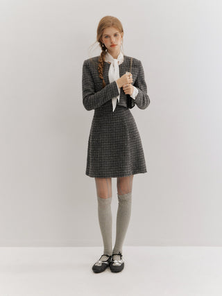 Cernelle Tweed Mini Dress